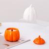Pumpkin Ceramic Aromatherapy Candle Jar Home Indoor Aromatherapy Candle Container Wax Melting Jar Seasoning Sugar Storage Jar