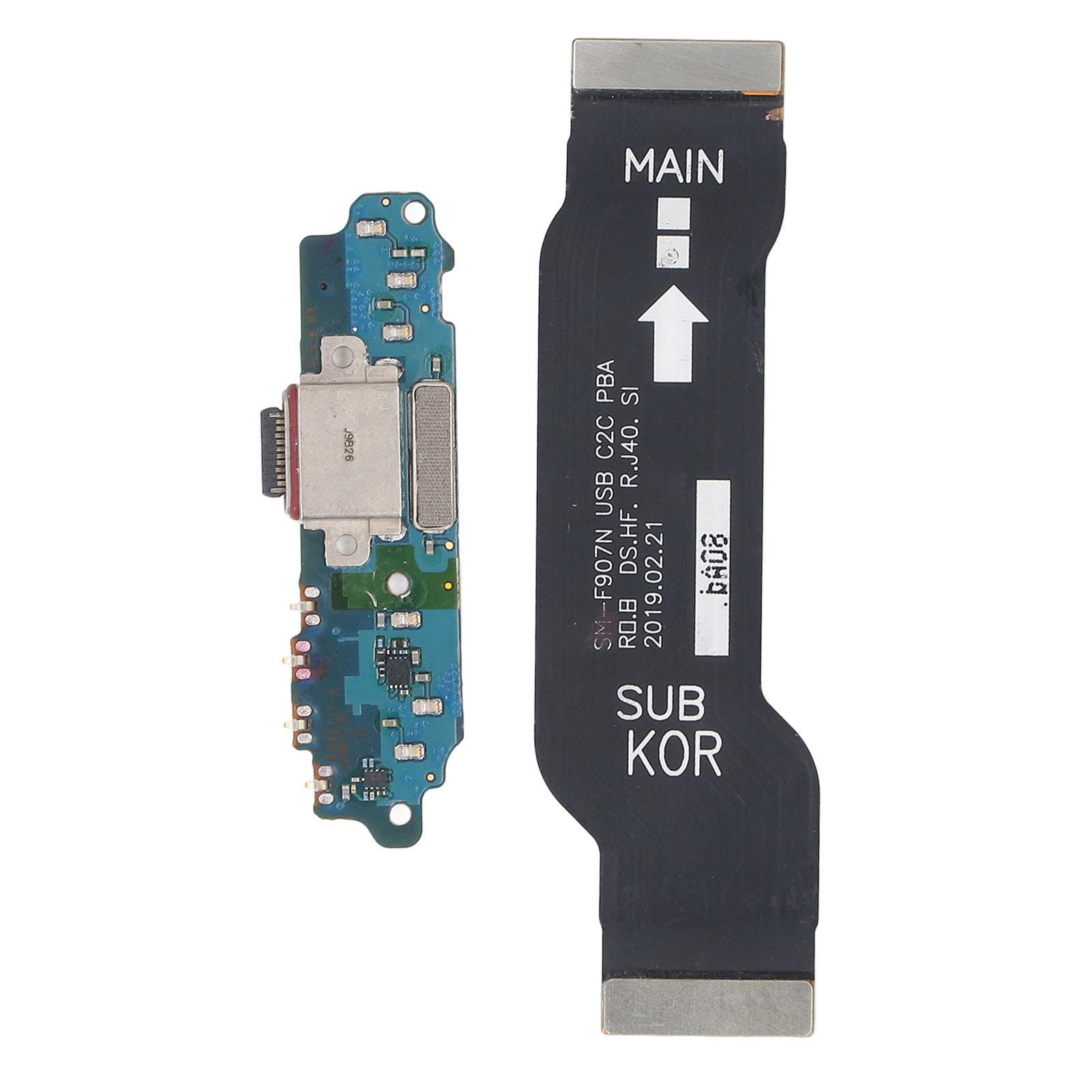 

Зарядный порт Разъем док-станции для Galaxy Z Fold F900U Версия для США USB-порт для зарядки Основная материнская плата