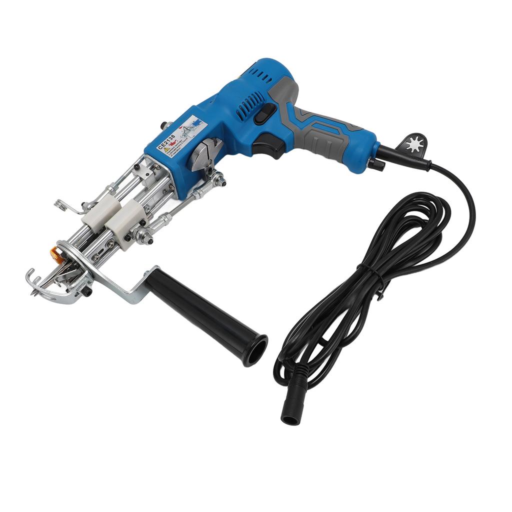 Carpet Tufting Gun Machine Kit Brushless High Power 2 In 1 Cut and Loop Pile Carpet Gun 100‑240V EU Plug