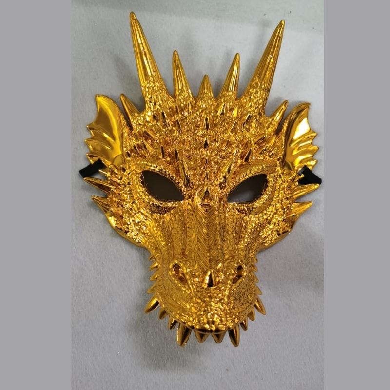Dragon Mask For Kids Adults Festival Party, Halloween Dragon Cosplay Mask Dragon's Head Mask Halloween Dragon Costume