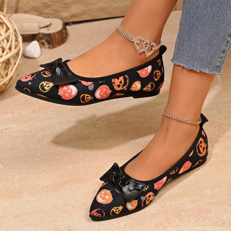 Spring New Flat Shoes Women's Pointed Head Shallow Mouth Soft Sole Anti-slip Wear-resistant Single Shoes