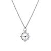 Rudder Pendant Necklace for Men - High-end Design, Niche Style, Small Collar Chain, Luxurious and Versatile.