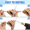 High Pressure Washer Nozzle Kit for Washing Machine Air Conditioner Cleaning 1/4 Quick Connect Stainless Steel Wand