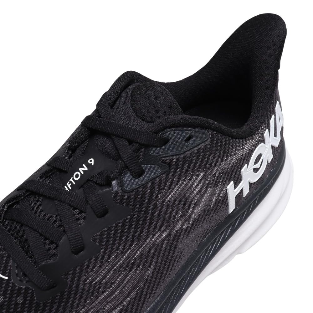 HOKA ONE ONE CLIFTON 9 BLACK/WHITE 25.0CM
