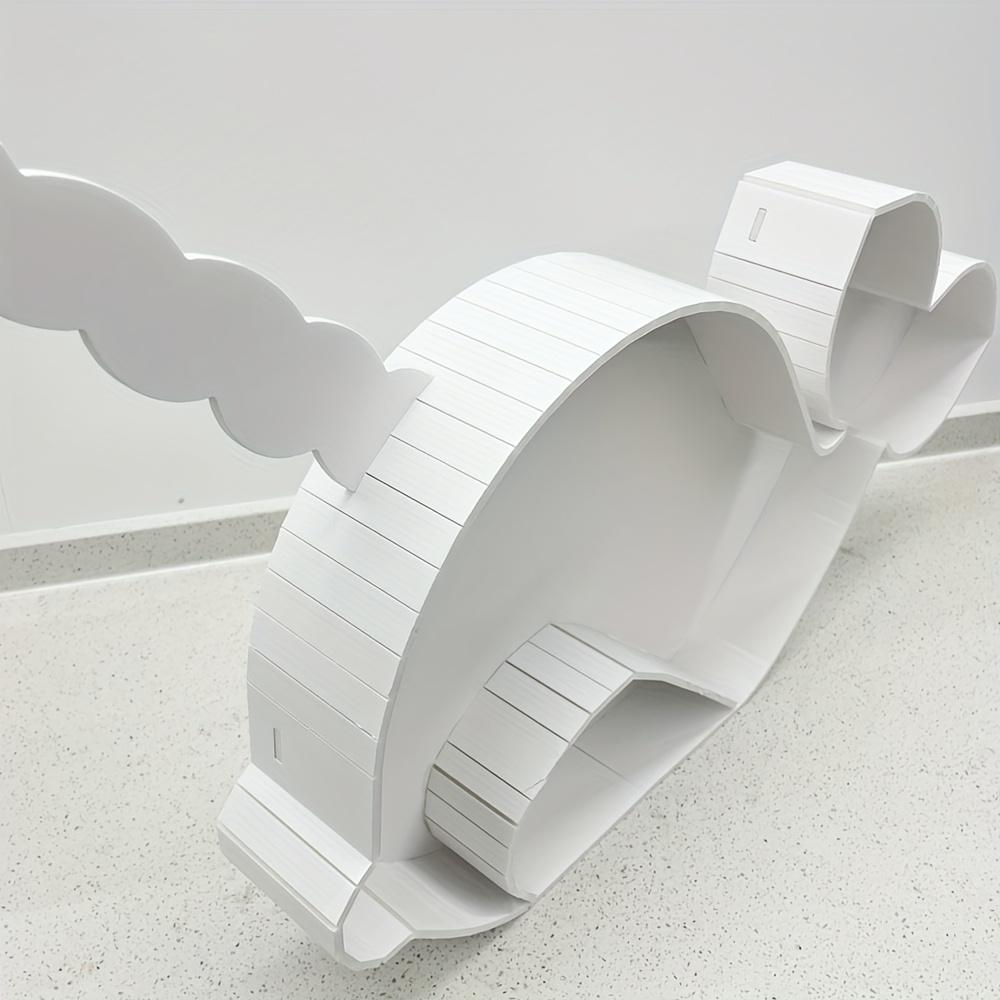 1Pc 73cm Whale-Shaped Marquee Letters Without Balloon Fit Balloons Perfect for Anniversaries Birthdays and Summer Parties