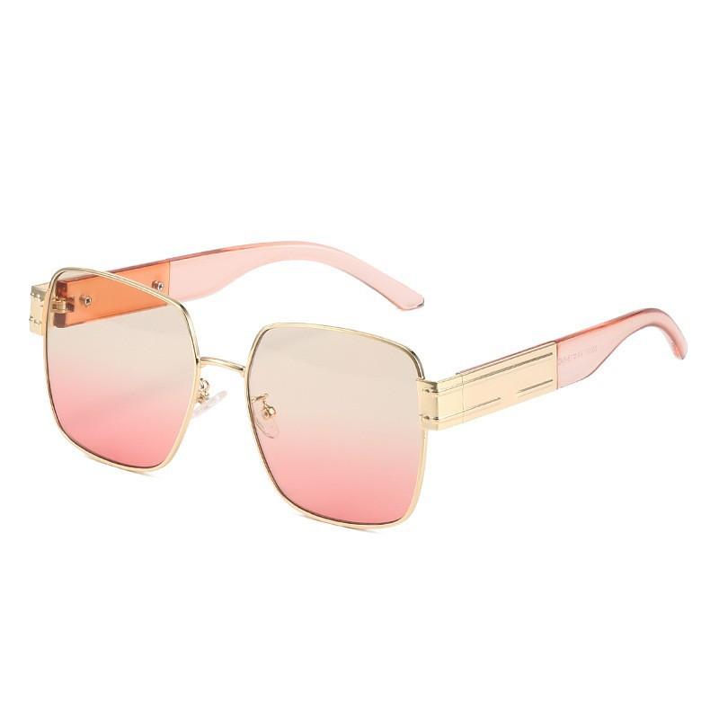 Women'S Sunglasses Round Face Thin, Trendy Retro Sunglasses Men'S, Uv-Proof Square Sunglasses
