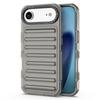 For iPhone 17 Air Case Stripe Design Anti-Slip Detachable TPU+PC Phone Cover