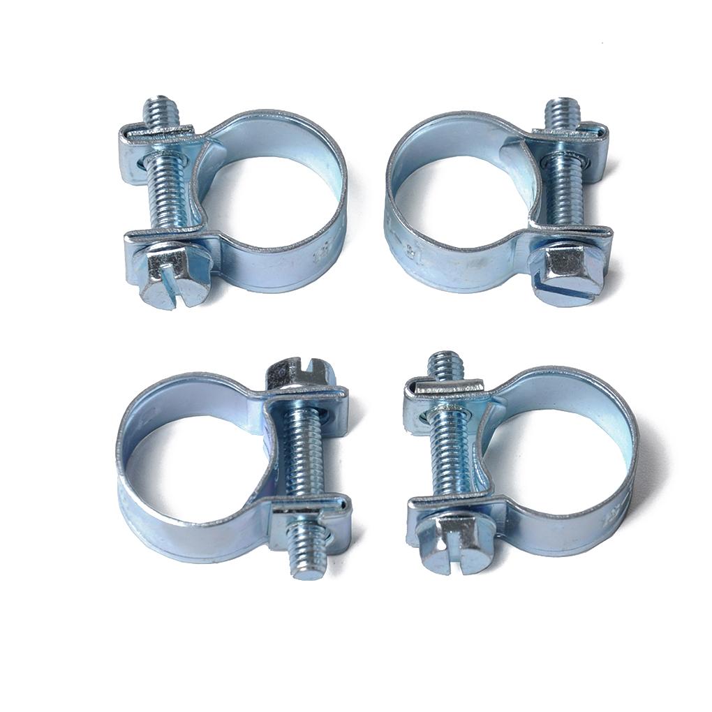 10PCS/Set 11-13MM Galvanized Clamp Fuel Hose Clamp Air Hose Clip Industrial Electronic