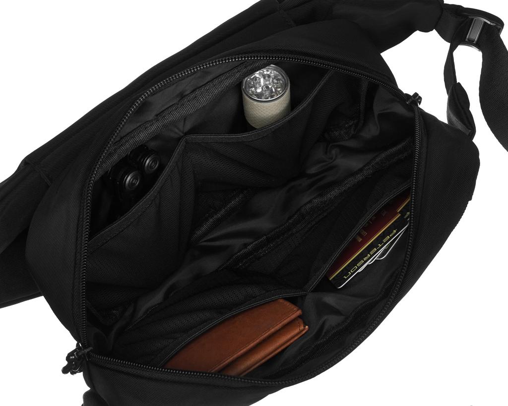 PTN SN-YG-02-6195 Black Waist Bag