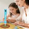Wiederaufladbarer Malbohrer-Stift Vakuumsaugender Handheld-Kunststift für Bastler