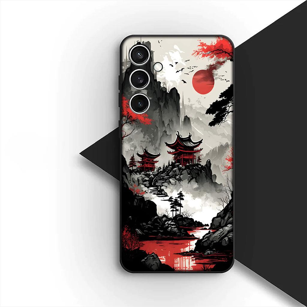 Cover for Xiaomi Redmi Note 13 14 Pro Plus ProPlus 14C 13C Pro+ 5G 4G Casing Silicone Phone Case Bushido Japan Samurai Ninja