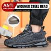Soft-soled, Comfortable, Anti-smash, Anti-puncture and Breathable Safety Shoes