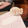 6Pcs Girl Hairpin Soft Macaron Color Clear Jelly Acrylic Fish Shape Stable No-Pull Bang Clips 3D Wavy Line Photogenic Hair Accessories