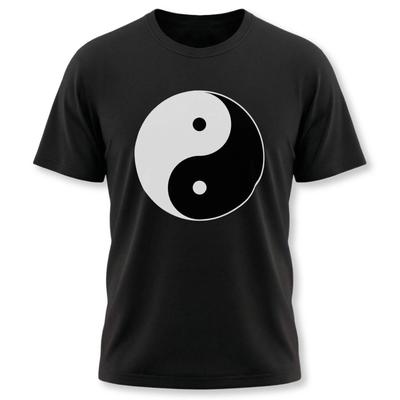 Yin Yang Symbol T-Shirt | Zen Harmony and Balance Graphic Unisex Tee Shirt