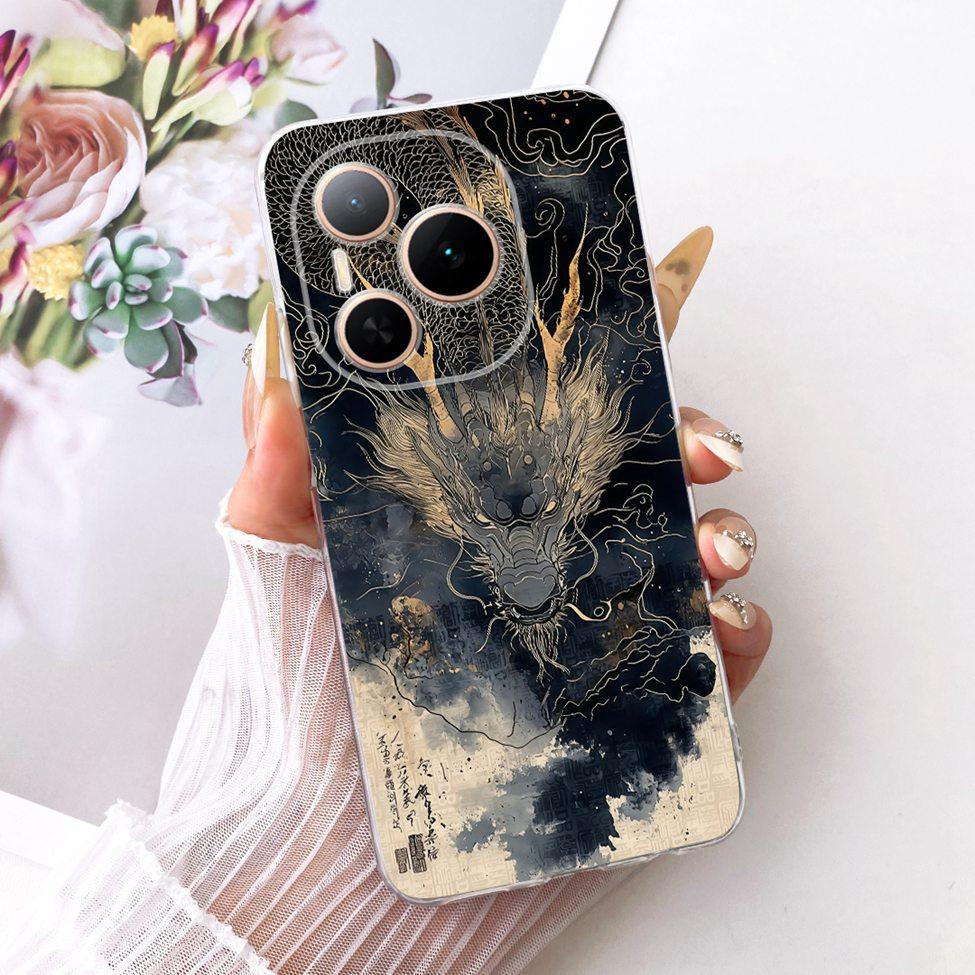 Case For Honor Power 5G Cover DVD-AN00 Transparent Fashion Butterfly Cute Cat Cool Painted Soft Phone Casing For Honor Power 5G