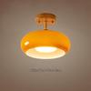 Xuan Yong Mid-century Persimmon Ceiling Light