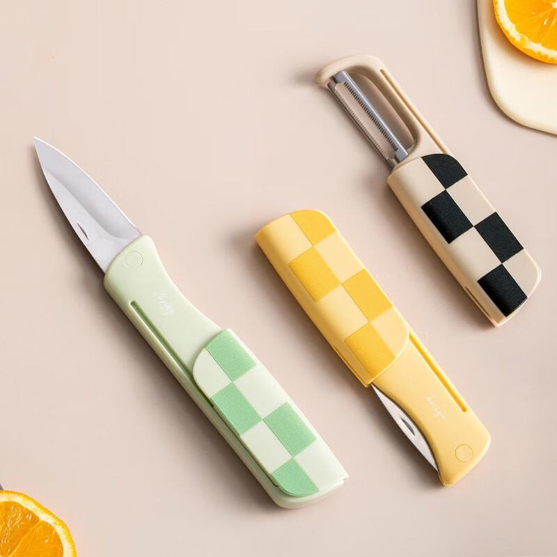 Fumaide Stainless Steel Fruit Knife & Peeler Set
