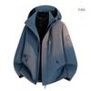 3-in-1 Waterproof Windproof Hiking Jacket With Removable Fleece Liner Men Women Outdoor Trekking Camping
