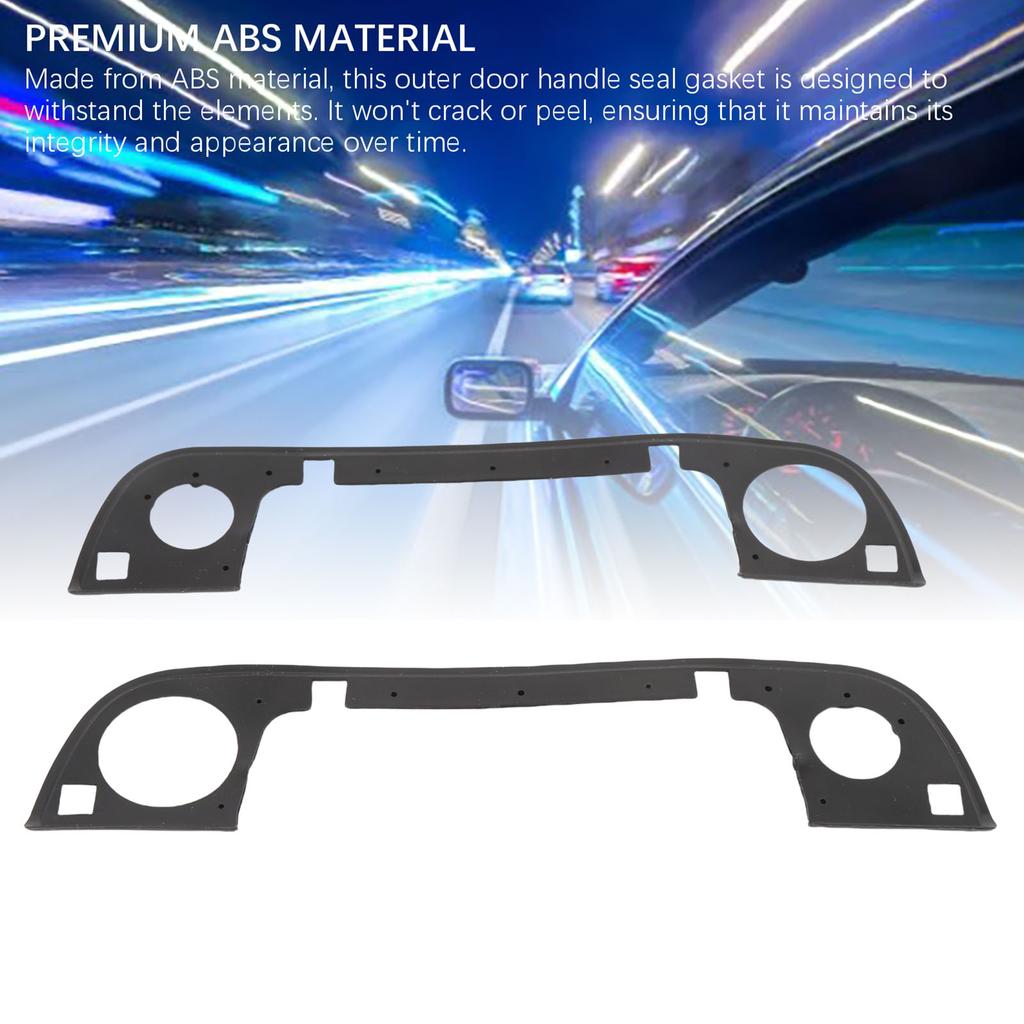 51218122442 Exterior Door Handle Cover  Gasket Front Left Right Plastic 51218122441 Replacement for E32 E34 E36