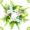 Easter Wreath Spring Egg Berry Eucalyptus Leaf Wreath Eucalyptus Home Decor Simulation Wreath