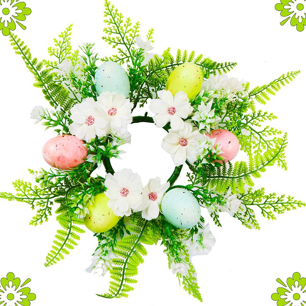 Easter Wreath Spring Egg Berry Eucalyptus Leaf Wreath Eucalyptus Home Decor Simulation Wreath