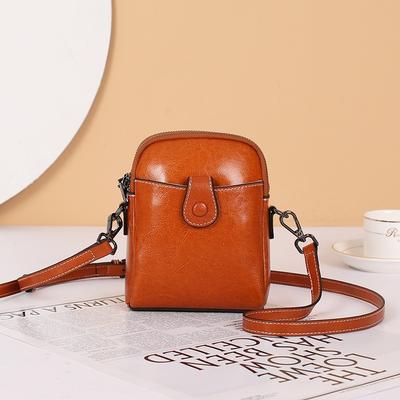Retro New Summer Mobile Phone Bag Fashionable and Versatile Mini One Shoulder Crossbody Bag
