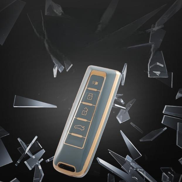 New TPU Car Key Case Cover for Great Wall WEY Coffee 01 Coffee 02 Tank 300 VV5 VV6 2023 VV7 A1 A3 A4 A5 A7 A8 Car Remote Key Fob