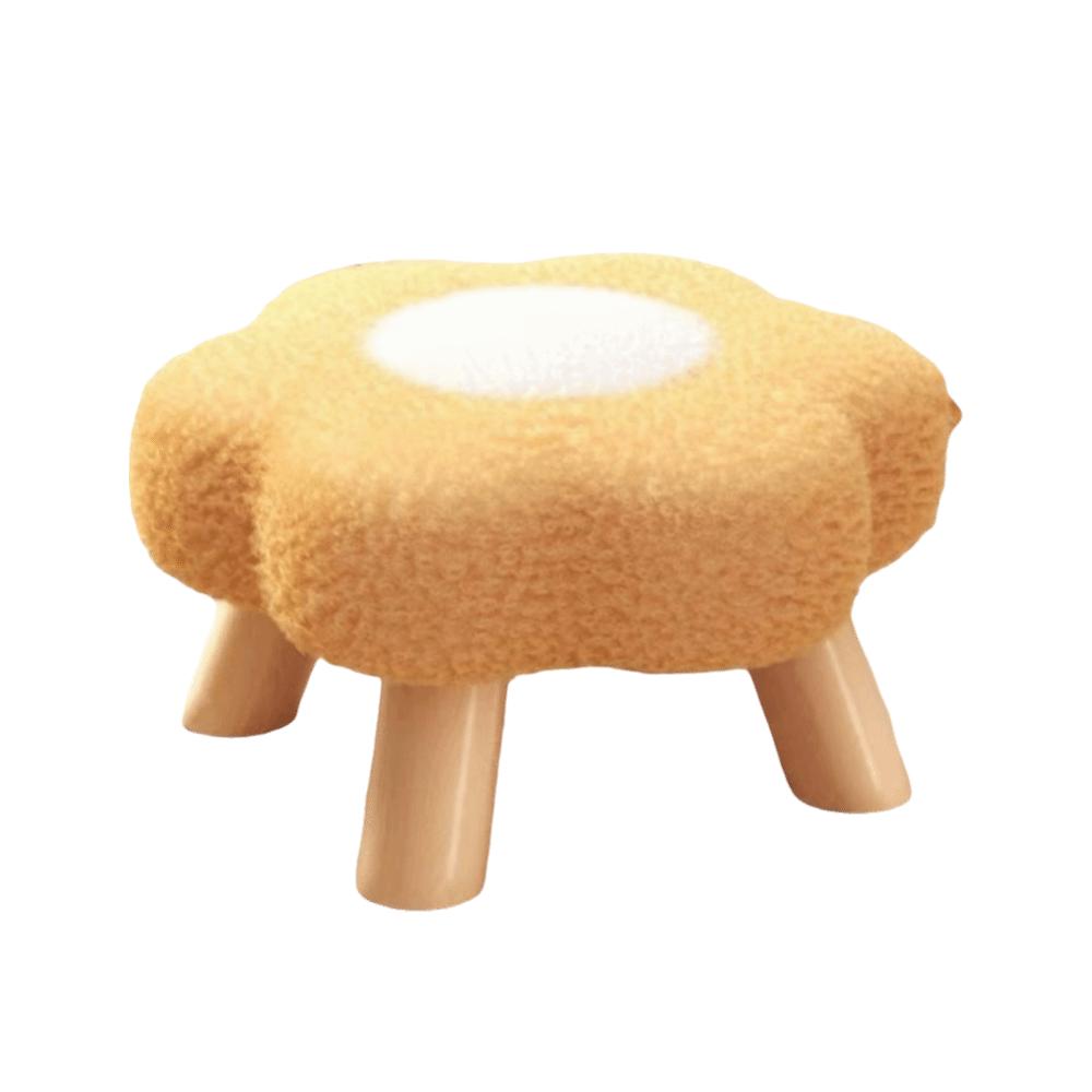 Household Low Stool Soft Sofa Stool Cute Footstool  Living Room