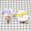 2Pcs/Set Cute Cartoon Bears Band Hair Clips For Women Candy Colors Side Clip Sweet Girls Hair Accessories Daily Use