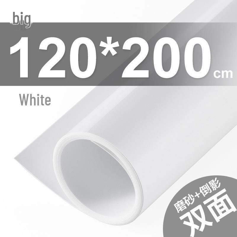 White Frosted PVC Photography Background Board - Waterproof Gray Reflective Cloth