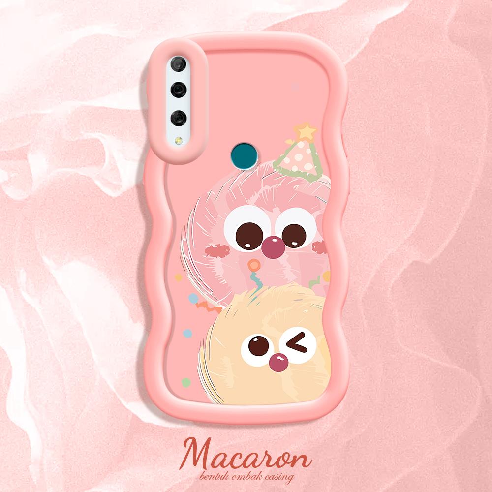 

Окрашенный узор Big Wave Edge Мягкий силиконовый материал Macaron чехол для телефона противоударный защитный резиновый чехол для iPhone Huawei Honor Infinix Tecno Tecno Pova 6 Neo розовый