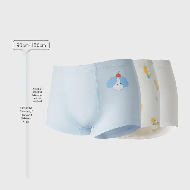 

Layfhun Kids 100% Cotton Underwear 3-Pack 130cm
