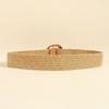 Woven Linen Women Waist Belt Fashion Waist Accessory for Skirts Dresses Bohemian Styles Waist Decoration for Festival