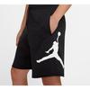 Jordan Side Logo Sport Drawstring Mid-Waist Loose Shorts Men Bottoms Black CW0395-010