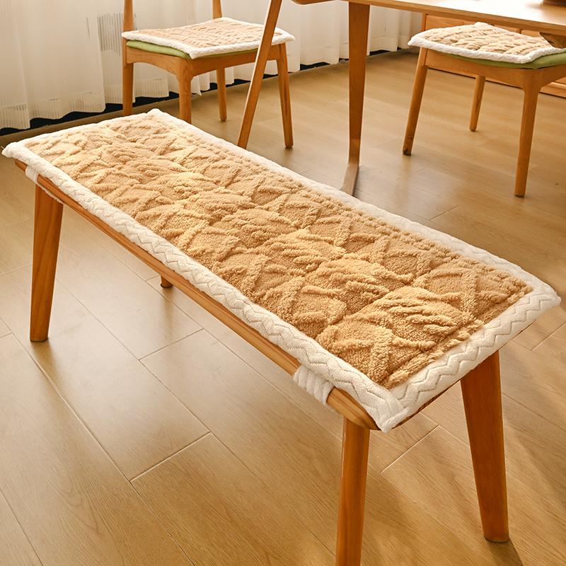 Sofa Erker Kissen Haushalt Plüsch Bankkissen mit Schnürung Stuhlsitz Restaurant Gartenbank Sitz Schaukelsitzkissen