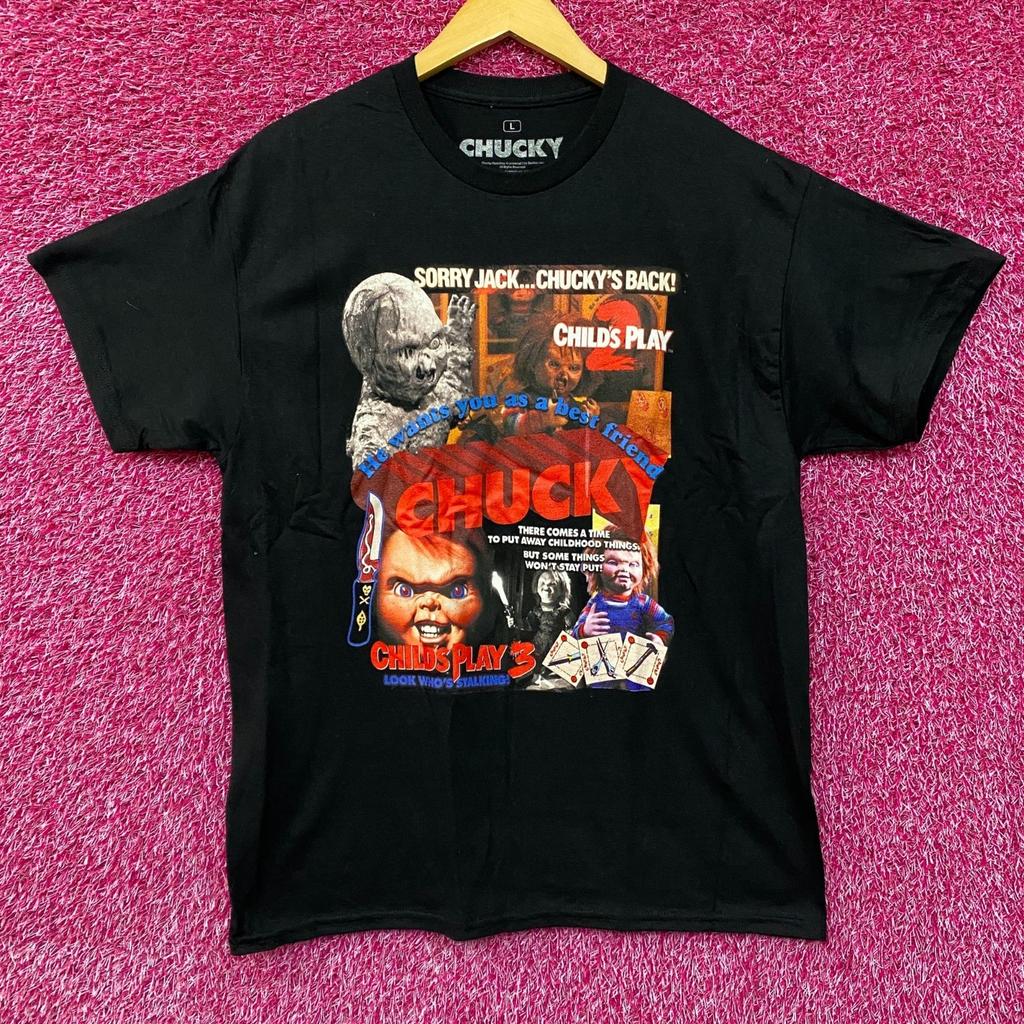 Chucky Child's Play 3: Look Who's Stalking Sorry Jack Chucky's Back Promo T-Shir
