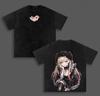 Hot Sale Kitagawa Marin My Dressup Darling Graphic Print Tshirt Men Women Retro Washed Oneck Cotton Loose Casual Oversize Top