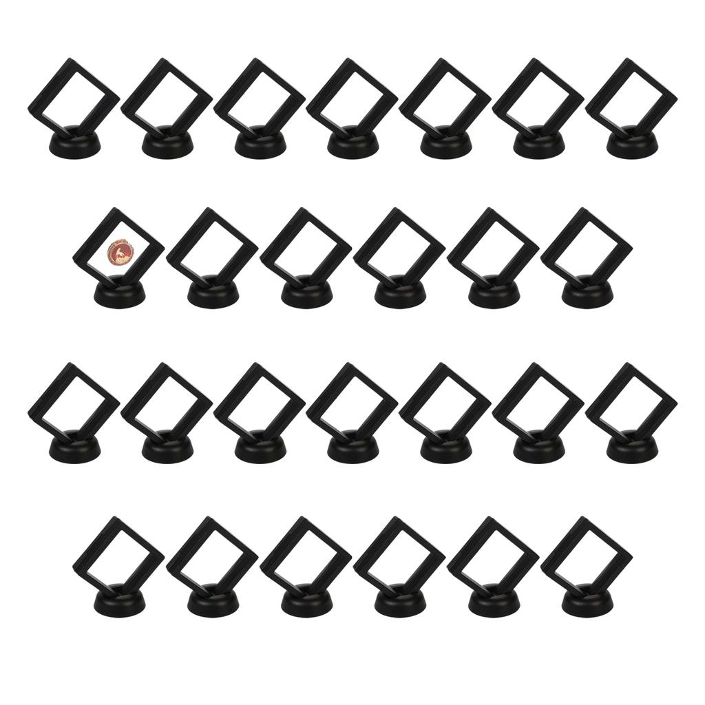30 Pieces Jewelry Keeper Clear Cover Feature for Secure Storage of Necklaces and Earrings