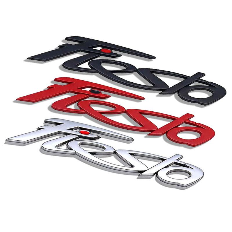 3D Chrome Metal Letter Logo Car Styling Side Fender Tail Trunk Decal Sticker Badge Accessorie