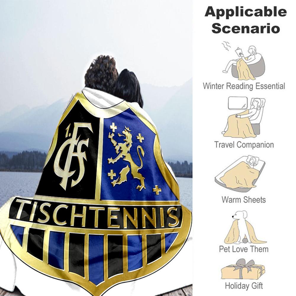 Fc Saarbrcken Blanket, High quality Comfortable for All Seasons, Home Decor, Warmth and Comfort