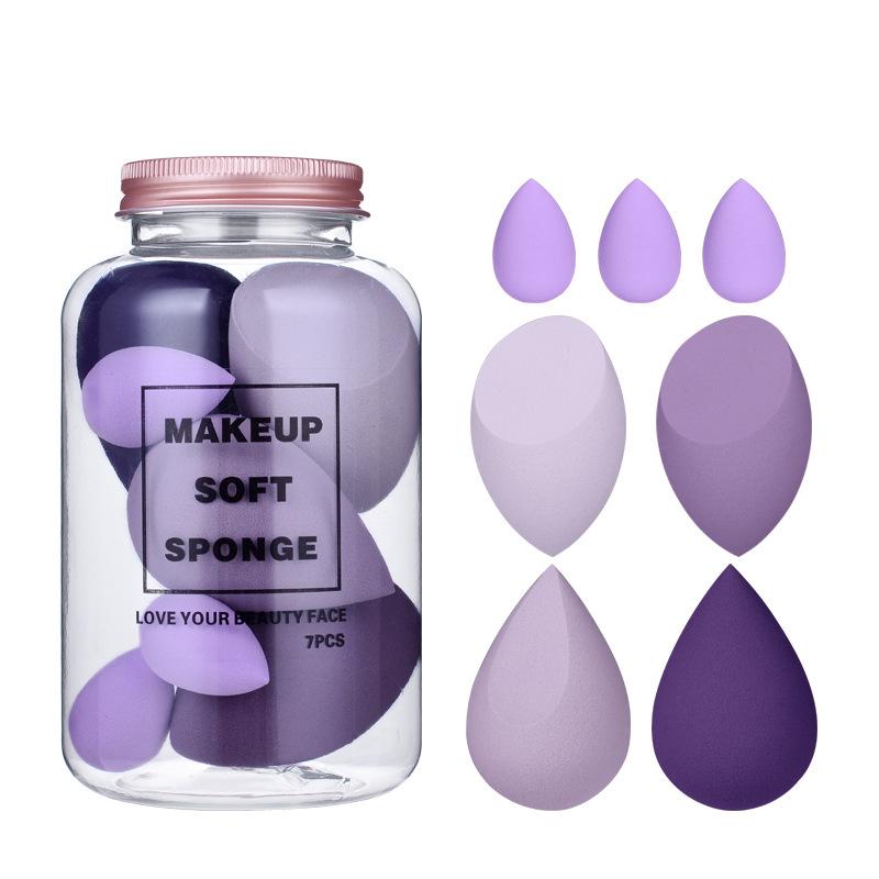 

7шт/комплект Make Up Beauty Blender Makeup Sponges Set Face Cosmetic Sponge Powder Puff for Foundation Cream Concealer Tools