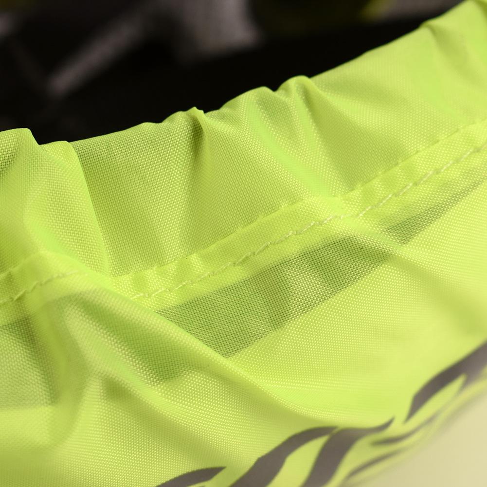 Husă Cască Bicicletă cu Bandă Reflectorizantă Sigură Vizibilitate Ridicată Impermeabilă Husă de Ploaie pentru Cască de Ciclism