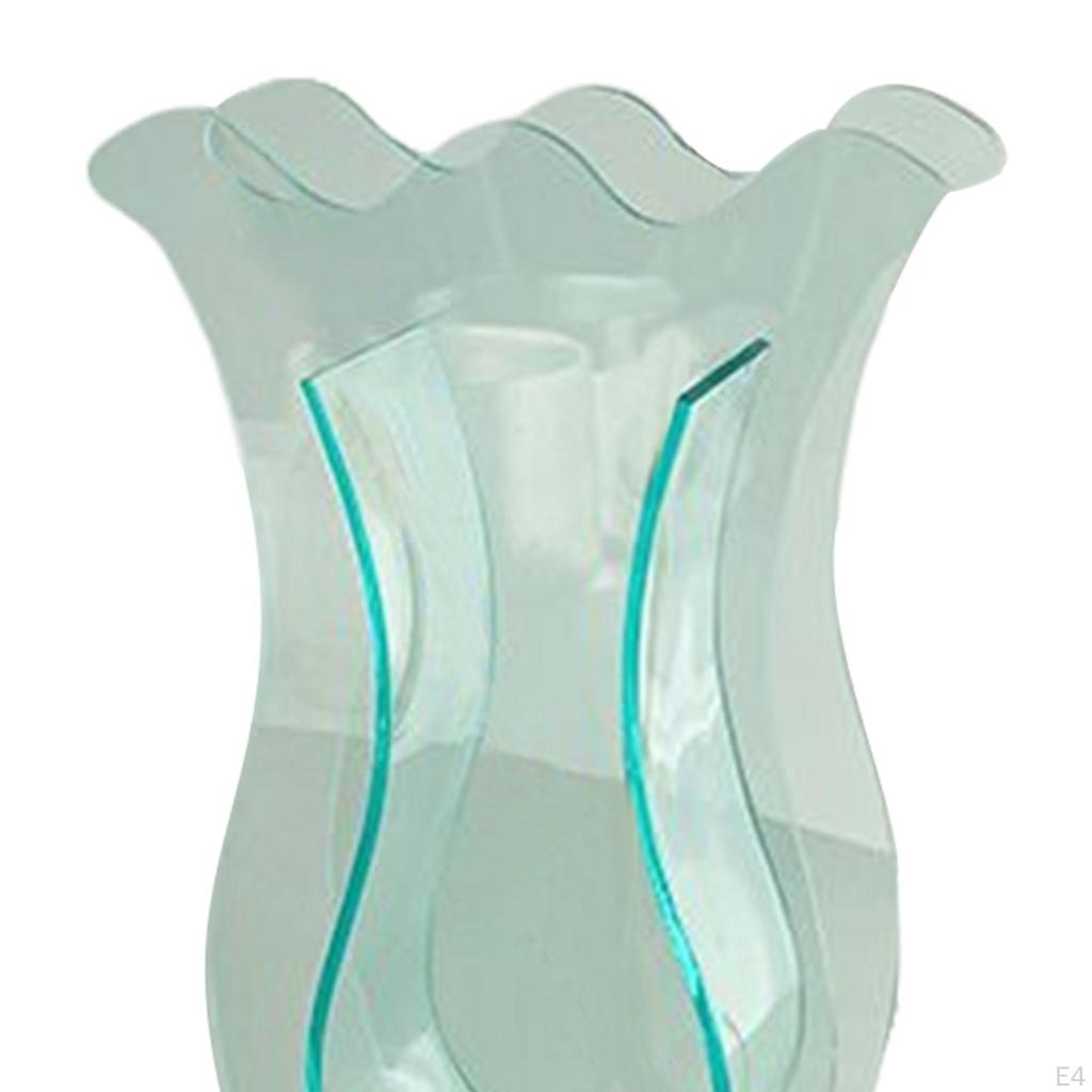 Acrylic Flower Vase Decorative Art Vases Nordic Table Centerpieces Flowers Holder for Living Room
