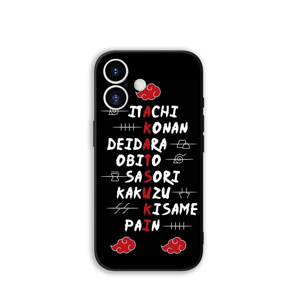 

for Motorola Moto Edge 70 60 Fusion 40 NEO Pro G Stylus G56 G96 G71 G73 G52 G42 G51 Case Sasuke Uchiha Itachi Narutos Akatsuki Motorola Edge 70