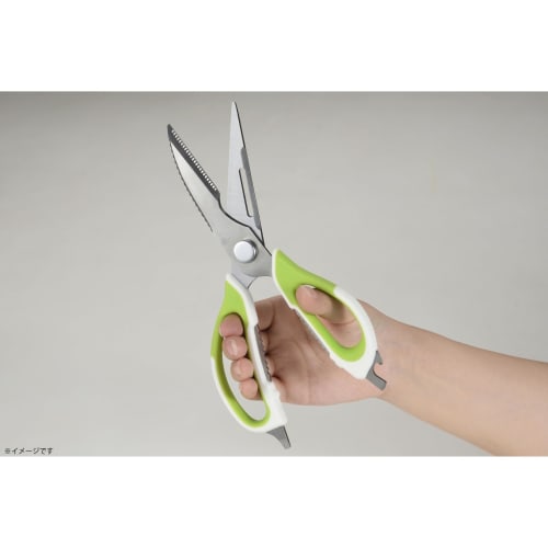 TAKAGI Multi-Function Kitchen Scissors with Magnetic Storage Case, 8 Ways to Use, Detachable and Disassembled, Outdoor Kitchen Shears