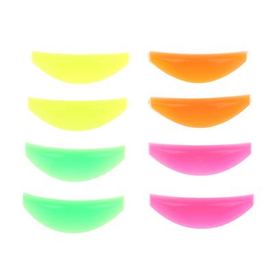 4 Pairs Reusable Eyelash Lift Perming Silicone Curler Curling Pads Rods Shields