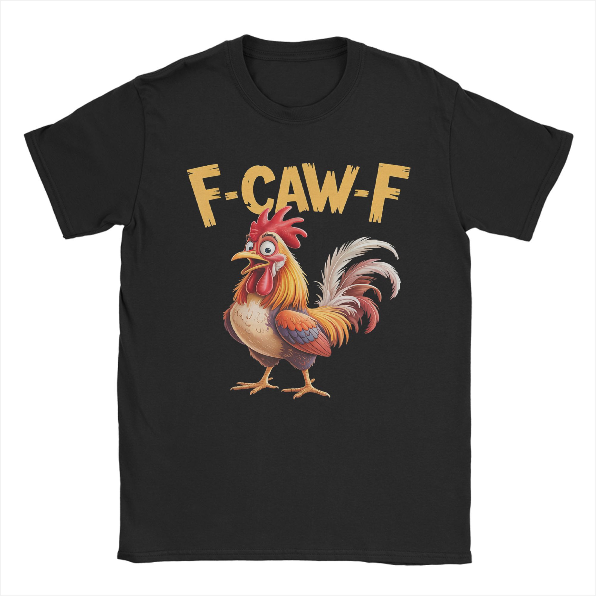 

Men s T-Shirts F-Caw-F Funny Chicken FCAWF Meme Funny Cotton Tees Short Sleeve T Shirt Crewneck Clothes Birthday Gift 4XL