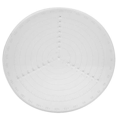 Transparent Acrylic Center Finder Woodworking Compass for Circle Center Finding