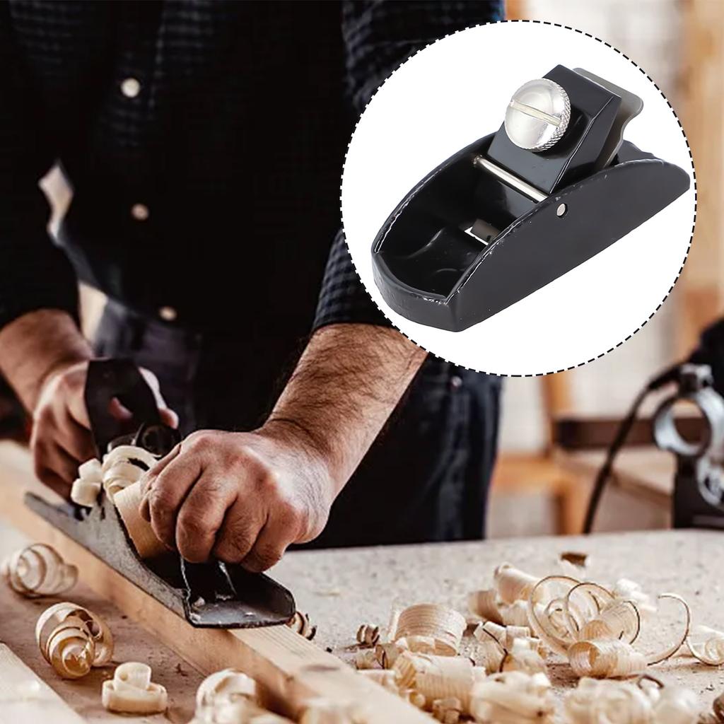 Light Pine Planers Small Easy Carry Hand Planer Equipment Beech Blakc Carbon Steel Hand Planer Various Soft Woods