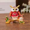 Owl Jewelry Box Small Figurine, Metal Handicraft, Luxury and Retro Style, Desktop Jewelry Box Figurine